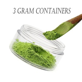 ZEJIA 3 Gram Sample Containers with Lids, 50 Count Tiny Sample Jars, 3ML Makeup Cosmetic Containers for Lip Balms, Lotion, Powder, Beauty Products(Black Lids) ZEJIA 3 Gram Sample Containers with Lids, 50 Count Tiny Sample Jars, 3ML Makeup Cosmetic Containers for Lip Balms, Lotion, Powder, Beauty Products(Black Lids)