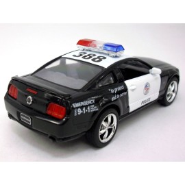 KiNSMART 2006 Ford Mustang GT Police Edition 1:38 Scale 5 Die Cast Metal Model Toy Car