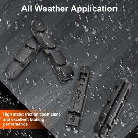 iFlyMars 2 Pairs Premium Brake Pads, Bicycle Wheels V Brake Shoes for Carbon Wheel Use