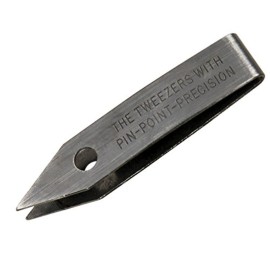 Uncle Bill\'s Sliver Gripper Tweezers Black Oxide Steel w/Keychain Clip (2-Pack) Uncle Bill\'s Sliver Gripper Tweezers Black Oxide Steel w/Keychain Clip (2-Pack)