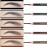 5pcs Microblading Pencil Waterproof Eyebrow Peel-off Pencil Pull Cord Microblading Supplies Brow Lamination Pencil Set For Marking Filling Outlining Eye Brow Liners In 5 Colors
