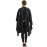 SMARTHAIR Professional Salon Cape Polyester Haircut Apron Shampoo & Chemical Resistant Haircut Cape,54x62,Black,C007013C-B