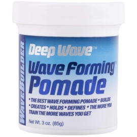 WaveBuilder Deep Wave Forming Pomade | Original Formula Builds, Creates, Holds, Defines Hair Waves, 3 Oz WaveBuilder Deep Wave Forming Pomade | Original Formula Builds, Creates, Holds, Defines Hair Waves, 3 Oz