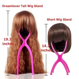 Dreamlover Wig Stand, Tall Wig Stand Long, 3 Pack Dreamlover Wig Stand, Tall Wig Stand Long, 3 Pack