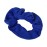12 Pack Small Scrunchies Cotton Hair Scrunchy (Royal Blue)