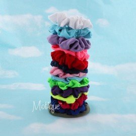 12 Pack Small Scrunchies Cotton Hair Scrunchy (Royal Blue) 12 Pack Small Scrunchies Cotton Hair Scrunchy (Royal Blue)