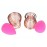 LanMa Beauty Sponge Blender Holder,(2 Pack Rose Gold) Makeup Sponge Drying Stand Storage Egg Powder Puff Display Stand