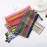 Bememo 12 Pieces 6 Colors Zipper Mesh Pouch Multipurpose Travel Bag for Cosmetics Offices Supplies Travel Accessories