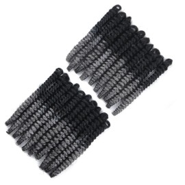 Haolocs 3 Packs Saniay Curl Crochet Braids Short Crochet Braiding Bouncy Twist Spiral Curls Jamaican Twist Hair Extensions 20 Strands/Pack (Tgrey, 6 * 20 inch) Haolocs 3 Packs Saniay Curl Crochet Braids Short Crochet Braiding Bouncy Twist Spiral Curls Jamaican Twist Hair Extensions 20 Strands/Pack (Tgrey, 6 * 20 inch)