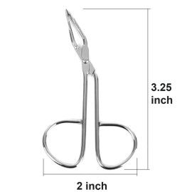 Luxxii (1 Pcs) Scissors Shaped Eyebrow Straight Tip (3 Pcs) Tweezers Clip Set - Flat, Slant, Point Tip Tweezers Hair Plucker for Hair and Eyebrows Personal Care (Silver Tone) Luxxii (1 Pcs) Scissors Shaped Eyebrow Straight Tip (3 Pcs) Tweezers Clip Set - Flat, Slant, Point Tip Tweezers Hair Plucker for Hair and Eyebrows Personal Care (Silver Tone)
