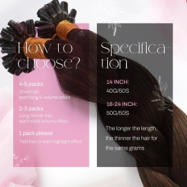 Moresoo U Tip Hair Extensions Human Hair Dark Brown U Tip Keratin Hair Extensions Human Hair Utip Hair Extensions Real Human Hair Fusion Hair Extensions Human Hair 18 Inch 50G 50S Moresoo U Tip Hair Extensions Human Hair Dark Brown U Tip Keratin Hair Extensions Human Hair Utip Hair Extensions Real Human Hair Fusion Hair Extensions Human Hair 18 Inch 50G 50S