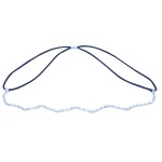 DesignedDazzle Rhinestone Sparkle Shiny Bling Elastic Stretch Hair Headband Women Teens Girls