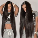 CYNOSURE Brazilian Hair 3 Bundles 9A Virgin Unprocessed Straight Human Hair 12 14 16 inches Brazilian Straight Hair