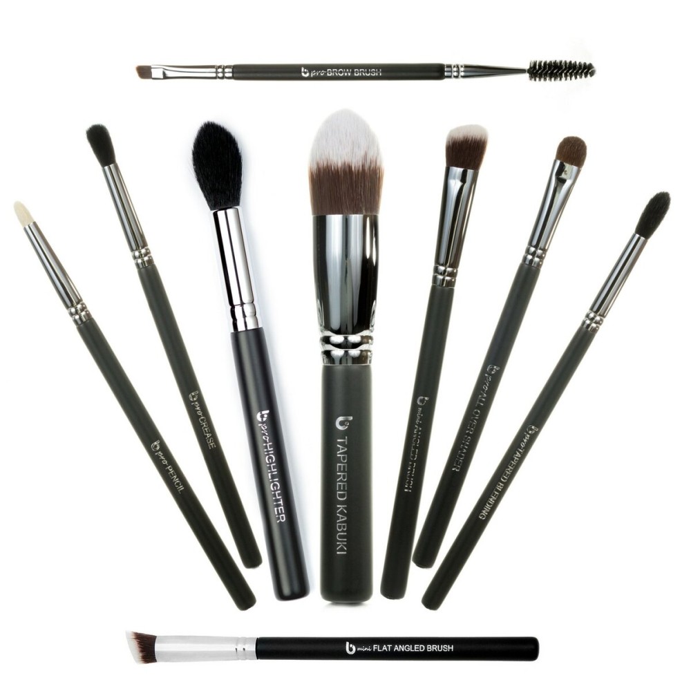 Expert Eyes Makeup Brush Set - Beauty Junkees 9pc Eye Make Up Brushes, Eyeshadow, Eyeliner, Shader, Blender, Eyebrow Definer, Filler, Shaper, Brow Bone Highlighter, Crease, Pencil Smudger, Concealer Expert Eyes Makeup Brush Set - Beauty Junkees 9pc Eye Make Up Brushes, Eyeshadow, Eyeliner, Shader, Blender, Eyebrow Definer, Filler, Shaper, Brow Bone Highlighter, Crease, Pencil Smudger, Concealer