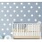 80pcs Polka Dot Wall Decals - 4.8cm Vinyl Circles for Nursery or Toddler Bedroom - Removable, Safe, Easy to Apply Stickers for Kids\' Space and Playful Room Transformation (White)