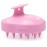 FREATECH Massager Shampoo Brush with Soft Silicone Bristles for Scalp Care, Shower Hair Scalp Scrubber Exfoliator for Dandruff Removal and Hair Growth, Wet & Dry for Men, Women and Kids, Pink