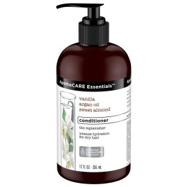 ApotheCARE Essentials The Replenisher Moisturizing Conditioner, Vanilla, Argan Oil, Sweet Almond, 12 oz