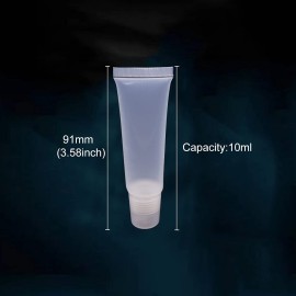 Ewanda store 50PCS 10ml Empty Lip Gloss Balm Tubes Lip Gloss Containers Cute Lipgloss Supplies Squeeze Tubes with Bevel Stoppers Ewanda store 50PCS 10ml Empty Lip Gloss Balm Tubes Lip Gloss Containers Cute Lipgloss Supplies Squeeze Tubes with Bevel Stoppers