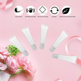 Ewanda store 50PCS 10ml Empty Lip Gloss Balm Tubes Lip Gloss Containers Cute Lipgloss Supplies Squeeze Tubes with Bevel Stoppers Ewanda store 50PCS 10ml Empty Lip Gloss Balm Tubes Lip Gloss Containers Cute Lipgloss Supplies Squeeze Tubes with Bevel Stoppers