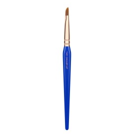 Bdellium Tools Professional Makeup Brush - Golden Triangle 548 Dagger Lip - With All Vegan and Soft Synthetic Fibers, For Precise Lip Definition (Blue, 1pc)