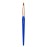 Bdellium Tools Professional Makeup Brush - Golden Triangle 548 Dagger Lip - With All Vegan and Soft Synthetic Fibers, For Precise Lip Definition (Blue, 1pc)
