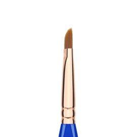 Bdellium Tools Professional Makeup Brush - Golden Triangle 548 Dagger Lip - With All Vegan and Soft Synthetic Fibers, For Precise Lip Definition (Blue, 1pc)
