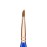 Bdellium Tools Professional Makeup Brush - Golden Triangle 548 Dagger Lip - With All Vegan and Soft Synthetic Fibers, For Precise Lip Definition (Blue, 1pc)