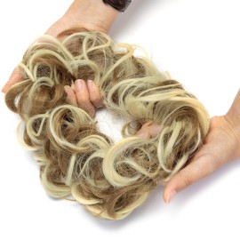 Scrunchy Scrunchie Updo Hairpiece Messy Hair Bun Extensions Chignon Hair Piece