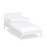 Dream On Me 648-WHT Brookside Toddler Bed, 53lx29bx28h inches, White