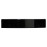 France Luxe Belle Casual Rectangle Barrette - Black