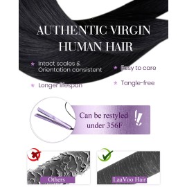 LaaVoo Itip Human Hair Extensions Black I Tips Hair Extensions Real Human Hair 18 Inch Jet Black I Tip Hair Extensions Pre Bonded for Black Women 50s 50g LaaVoo Itip Human Hair Extensions Black I Tips Hair Extensions Real Human Hair 18 Inch Jet Black I Tip Hair Extensions Pre Bonded for Black Women 50s 50g