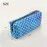 LParkin Mermaid Scales Large Capacity Canvas Pencil Case Pen Bag Pouch Stationary Case Makeup Cosmetic Bag Gadget Box