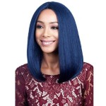 Bobbi Boss Human Hair Blend Lace Front Wig MBLF90 Swiss Lace Juba (TT1B/613)