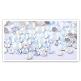 MIOBLET 800pcs Mix SS3-SS16 Opal White Crystal Nail Art Rhinestones Flatback Glitters Decorations Gems Nail Art Decorations Manicure Tools MIOBLET 800pcs Mix SS3-SS16 Opal White Crystal Nail Art Rhinestones Flatback Glitters Decorations Gems Nail Art Decorations Manicure Tools