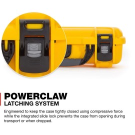 Nanuk 909 Waterproof Hard Case with Foam Insert - Yellow