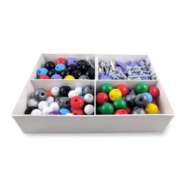 Inorganic and Organic Chemistry Model Student Kit (281 Pieces) - MM-007 with Atom Configurations, Bonds and Orbitals