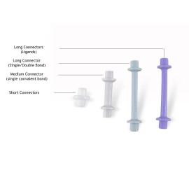 Inorganic and Organic Chemistry Model Student Kit (281 Pieces) - MM-007 with Atom Configurations, Bonds and Orbitals