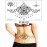Glaryyears Chest Lace Temporary Tattoos for Women Female, 5 Pack Black Underboob Fake Realistic Large Long Lasting Creative Tattoo Stickers, Sexy Diamond Pendant Flower Styles on Body