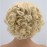 ANOGOL Hair Cap+ 13 * 1 Middle Part Light Blonde Lace Front Wig Synthetic Hair Short Curly 613 Blonde Bob Wigs Glueless Natural Hairline For Women