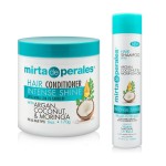 Mirta de Perales Argan, Coconut & Moringa Oils Shampoo + Conditioner Duo