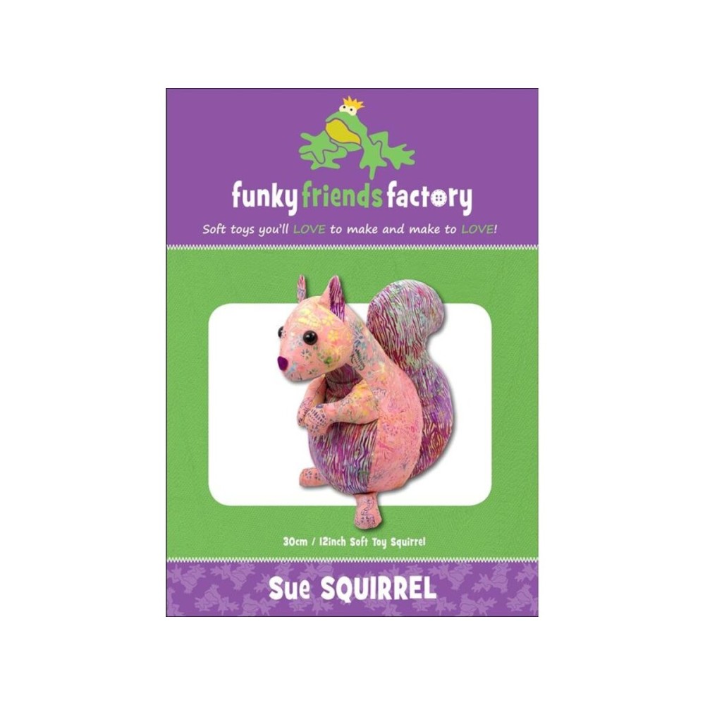 Funky Friends Factory Sue Squirrel Ptrn, None