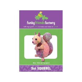Funky Friends Factory Sue Squirrel Ptrn, None