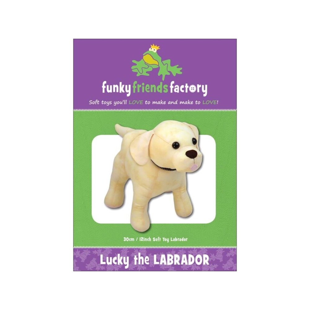 Funky Friends Factory Funky Friends Lucky The Labrador Pattern