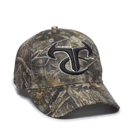 Outdoor Cap Standard Timber Fabric Hunting Hat, TrueTimber Kanati, One Size Fits Most