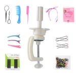 PERFEHAIR Mannequin Head Stand Desk Table Clamp Tripod Holder ,Styrofoam Wig Head Holder