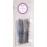 3 Pack Heavy Duty U Shape Amish Hair Pins, Snagless (3 Inch Straight Silver)