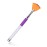 WOKOTO Fan Shape Nail Brush Halo Pink Rhinestone Handle Dust Glitter Powder Remover Pen Nail Art Drawing Pen Liner Brush
