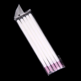 WOKOTO 5PCS Professional Nail Art Polishing Pen Cuticle Pusher Cuticle Removing Quartz Manicure Nail Tools