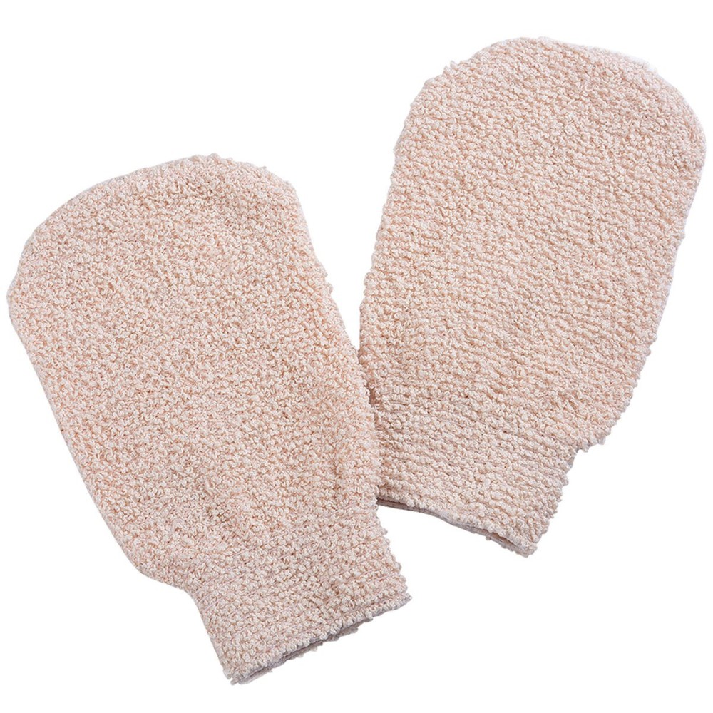Bath Shower Gloves- Elastic Bath Mitts for Deep Cleansing & Gentle Exfoliation- Machine Washable (2 packs) Bath Shower Gloves- Elastic Bath Mitts for Deep Cleansing & Gentle Exfoliation- Machine Washable (2 packs)