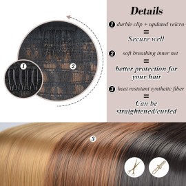 BARSDAR Light Blonde Straight Wrap Ponytail Extension - 26 Inch Long Straight Wrap Around Ponytails for Women, Clip in Ponytail Hair Extensions Synthetic Blonde Pony Tails Hairpieces Daily